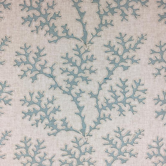 Coral Gardens Teal Decorator Fabric by TFA, Upholstery, Drapery, Home Accent, TFA,  Savvy Swatch