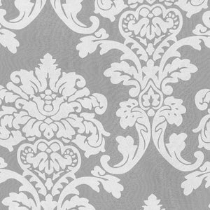 Waverly Damask Burnout Sheer Fabric, Upholstery, Drapery, Home Accent, P/K Lifestyles,  Savvy Swatch