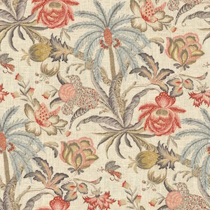 Waverly Exotic Curiousity Reef Fabric, Upholstery, Drapery, Home Accent, P/K Lifestyles,  Savvy Swatch