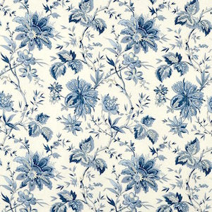 Waverly Felicite Indigo Fabric, Upholstery, Drapery, Home Accent, P/K Lifestyles,  Savvy Swatch