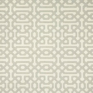 Sunbrella 45991-0002 Fretwork Pewter Indoor/Outdoor Fabric, Upholstery, Drapery, Home Accent, Sunbrella,  Savvy Swatch