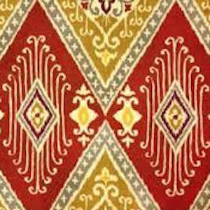 Ikat Diamond Spice 110163 Decorator Fabric by IMAN Home Fabric P K Lifestyles, Upholstery, Drapery, Home Accent, P/K Lifestyles,  Savvy Swatch