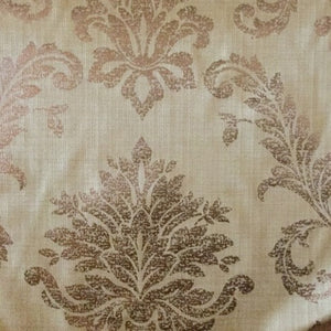 Golding Churchill Damask Bronze Decorator Fabric, Upholstery, Drapery, Home Accent, Golding,  Savvy Swatch