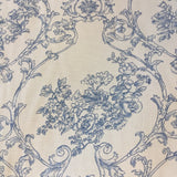 Lyon China Blue Decorator Fabric, Upholstery, Drapery, Home Accent, Golding,  Savvy Swatch