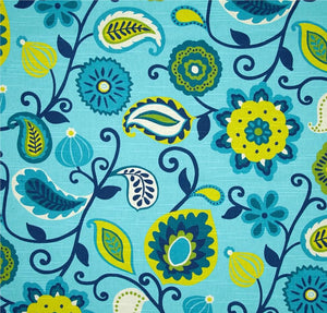 Flamenco Peacock Fabric by Home Accent Fabrics, Upholstery, Drapery, Home Accent, Home Accent,  Savvy Swatch