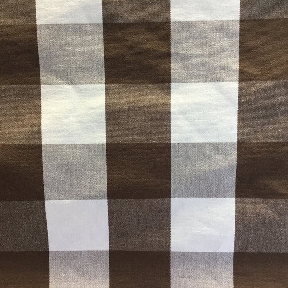 Justin Chocolate Check Decorator Fabric, Upholstery, Drapery, Home Accent, Golding,  Savvy Swatch