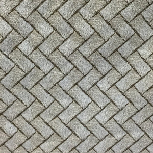 Golding Garden Path Natural Basketweave Bamboo Decorator Fabric Pewter, Upholstery, Drapery, Home Accent, Golding,  Savvy Swatch