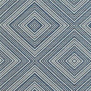 Schumacher Tortola 62841 Marine  Indoor/Outdoor Fabric