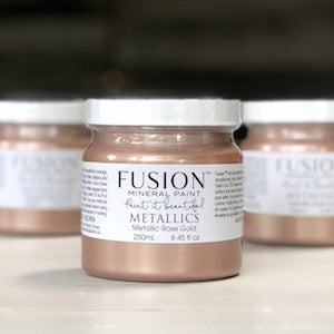 Rose Gold Metallic - Fusion Mineral Paint, Paint, Fusion Mineral Paint,  Savvy Swatch
