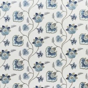 12.8 yards of B3343 Swavelle Mill Creek Phyllis Marine Fabric, Upholstery, Drapery, Home Accent, Savvy Swatch,  Savvy Swatch
