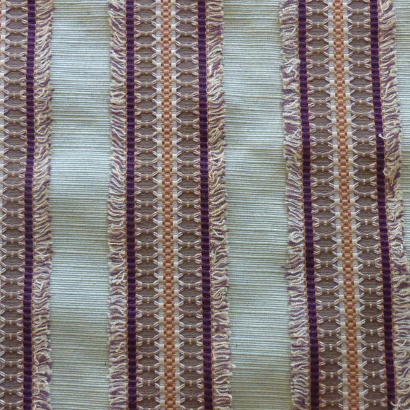 Ribbon Embellished Stripe Green Home Decorator Fabric, Upholstery, Drapery, Home Accent, Richloom,  Savvy Swatch