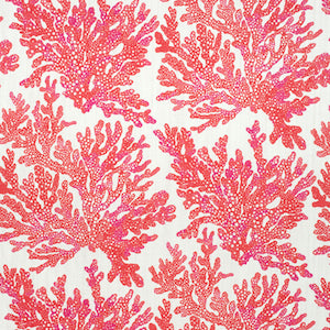 3 yard Piece - Thibault Marine Coral Fabric, Upholstery, Drapery, Home Accent, Savvy Swatch,  Savvy Swatch