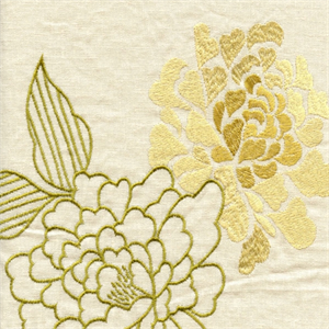 Uma Maize Embroidered Fabric by Richloom, Upholstery, Drapery, Home Accent, TNT,  Savvy Swatch